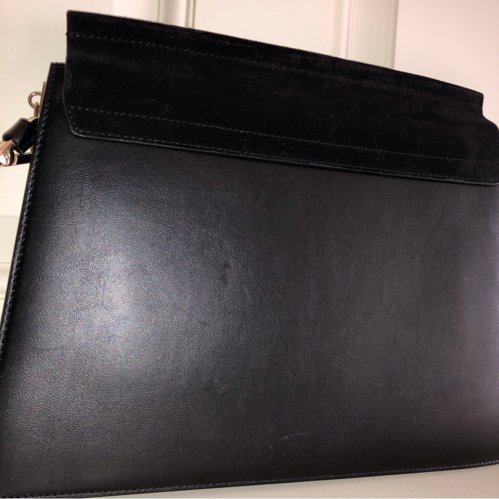 Chloe Black Suede and Leather Faye Bag - Picture 14 of 15